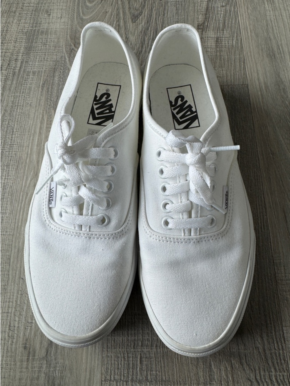 Vans Canvas Sneakers - White M7.5/W9